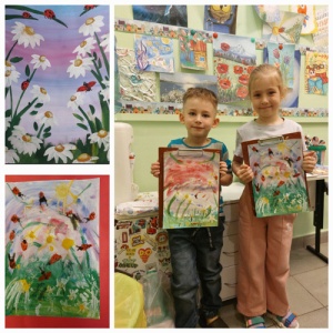 Елена Зоткина. Правополушарное рисование в Центре развития личности Муравейник