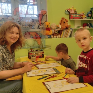 Елена Зоткина. Правополушарное рисование в Центре развития личности Муравейник